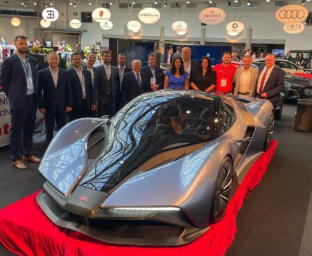 Vodíkový koncept MH2 ozdobil výstavu TOP MARQUES v Monacu